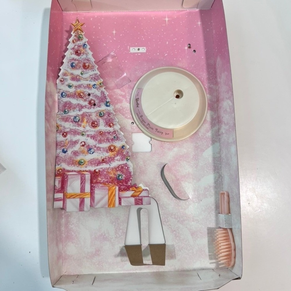 Mattel Barbie Sugar Plum Fairy Nutcracker Doll 17056 Pink First Edition 1997 - Picture 15 of 15